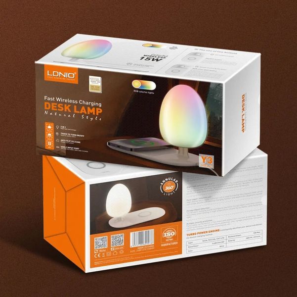 Fast Wireless Charging Desk Lamp Y3