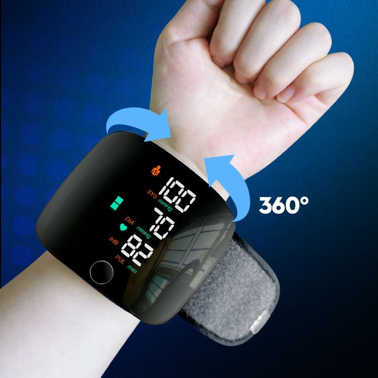 Wrist Blood Pressure BP Monitor With Voice