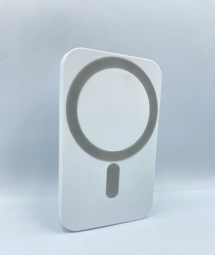15w Safe Car Magnetic Wireless Charger White