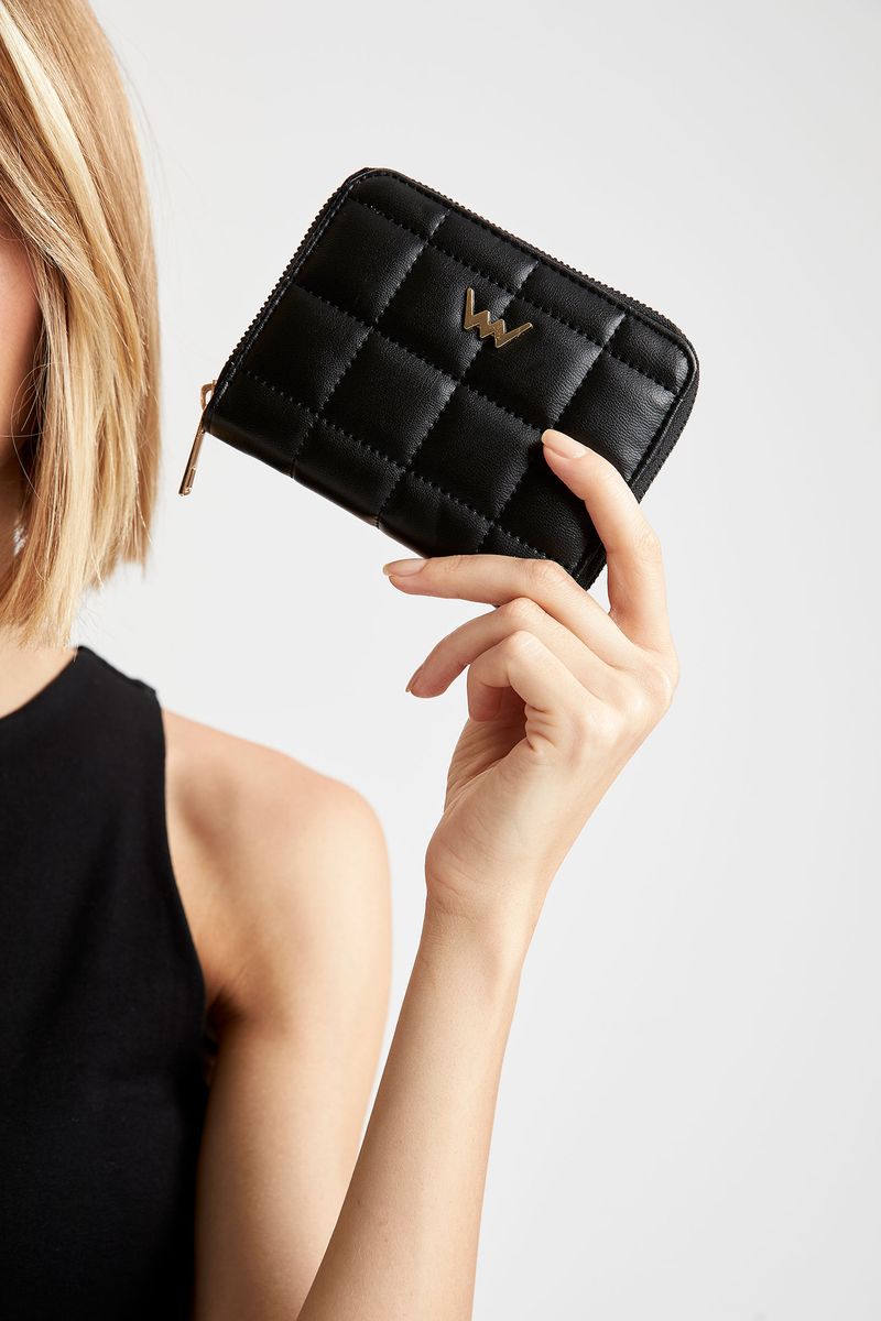 Woman Black Wallet