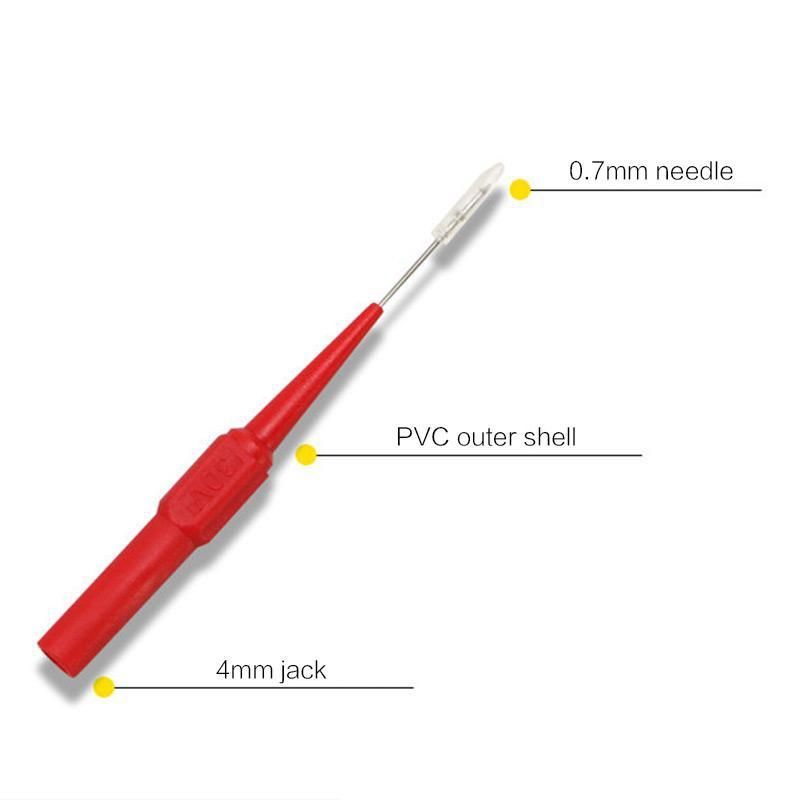 2PCS 0.7mm Test Needle Coarse Probe Red