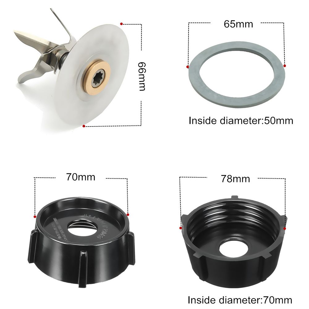 Parts For Oster Osterizer Blender Cutter Blade Base Cap