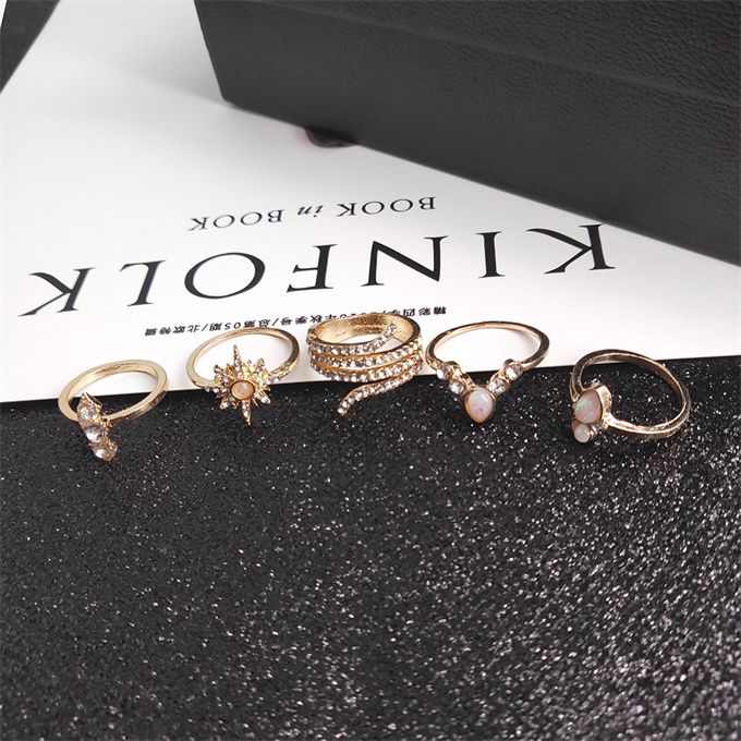 17 In 1 Knuckle Ring Set For Ladies