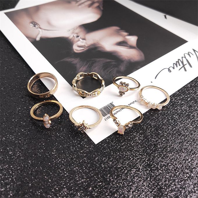 17 In 1 Knuckle Ring Set For Ladies