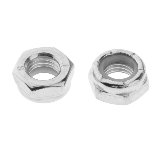 Skateboard Truck Rebuild Kit Washers M8 Nuts And Wrench Tool Silver