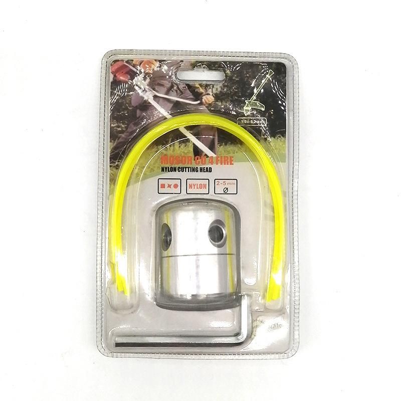 1pcs Universal Aluminium Strimmer Head With 4 Lines Trimmer Heads String Set Grass Brush Cutter Accessory Garden Tools