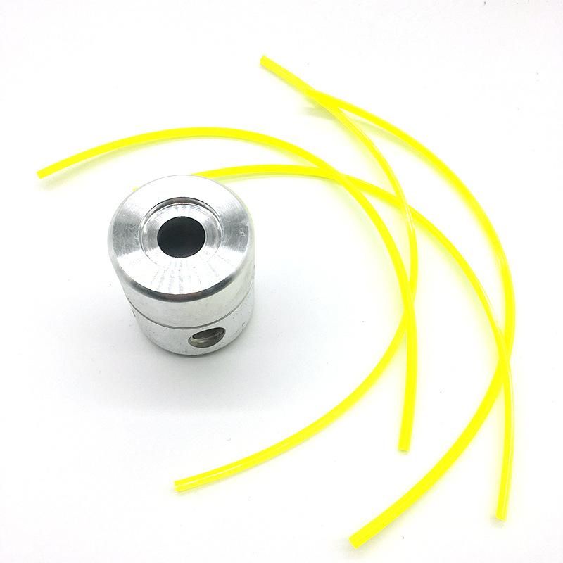 1pcs Universal Aluminium Strimmer Head With 4 Lines Trimmer Heads String Set Grass Brush Cutter Accessory Garden Tools