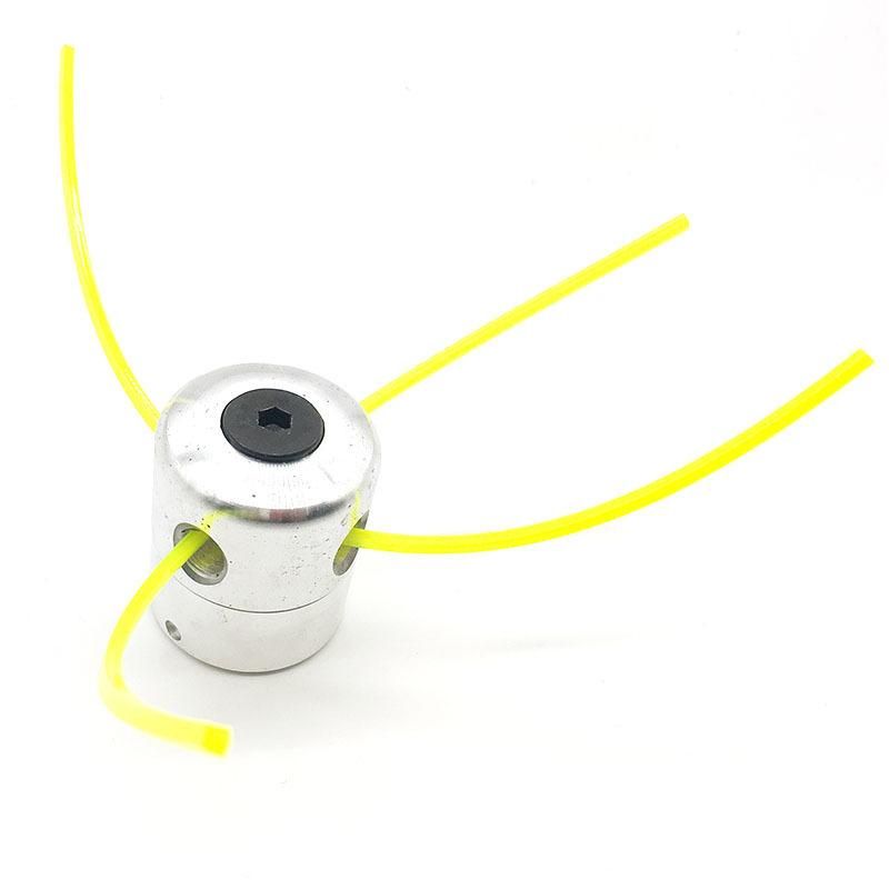 1pcs Universal Aluminium Strimmer Head With 4 Lines Trimmer Heads String Set Grass Brush Cutter Accessory Garden Tools