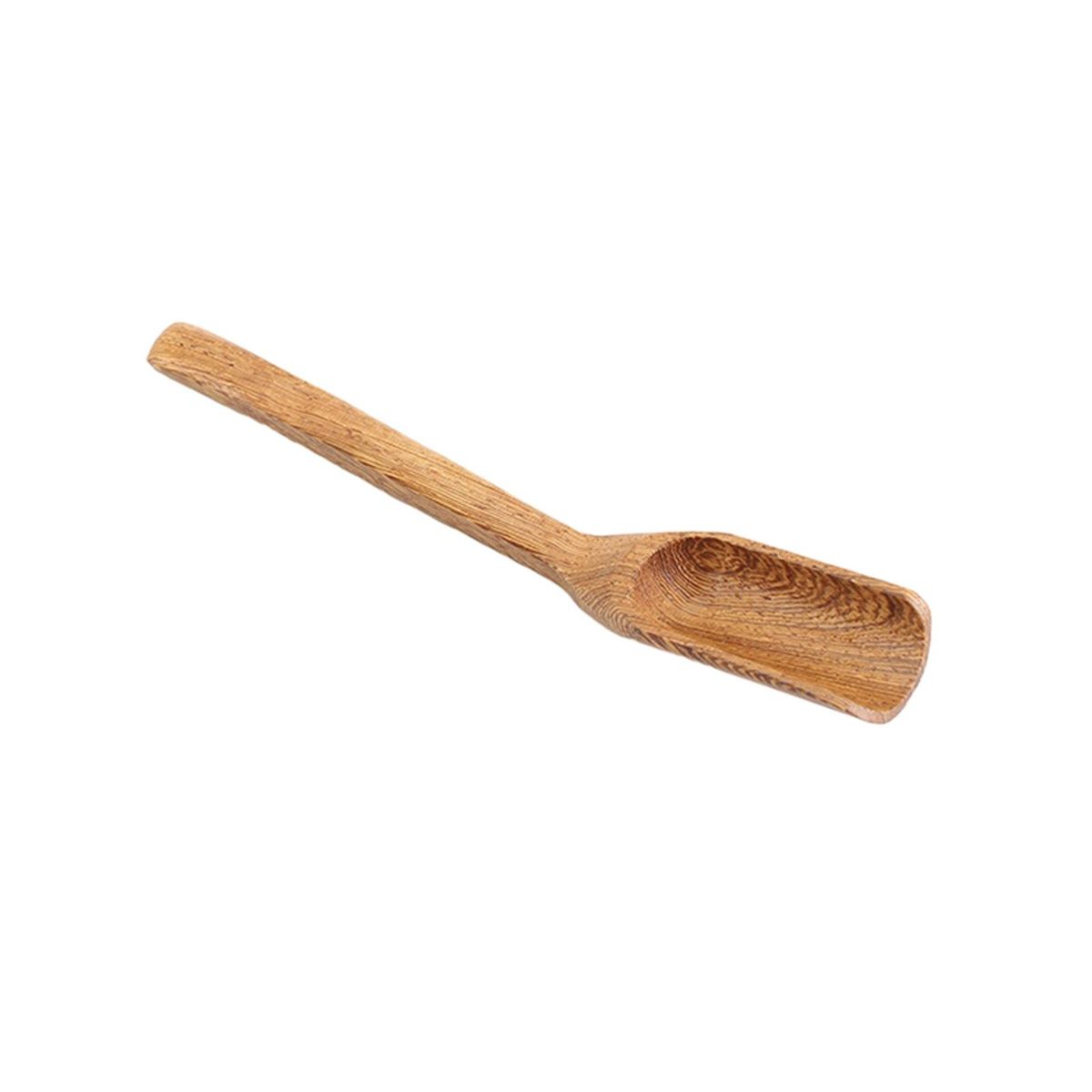 Anti-rust Tea Shovel Teacraft Wooden Tea Shovel Eco-friendly for Kung Burlywood