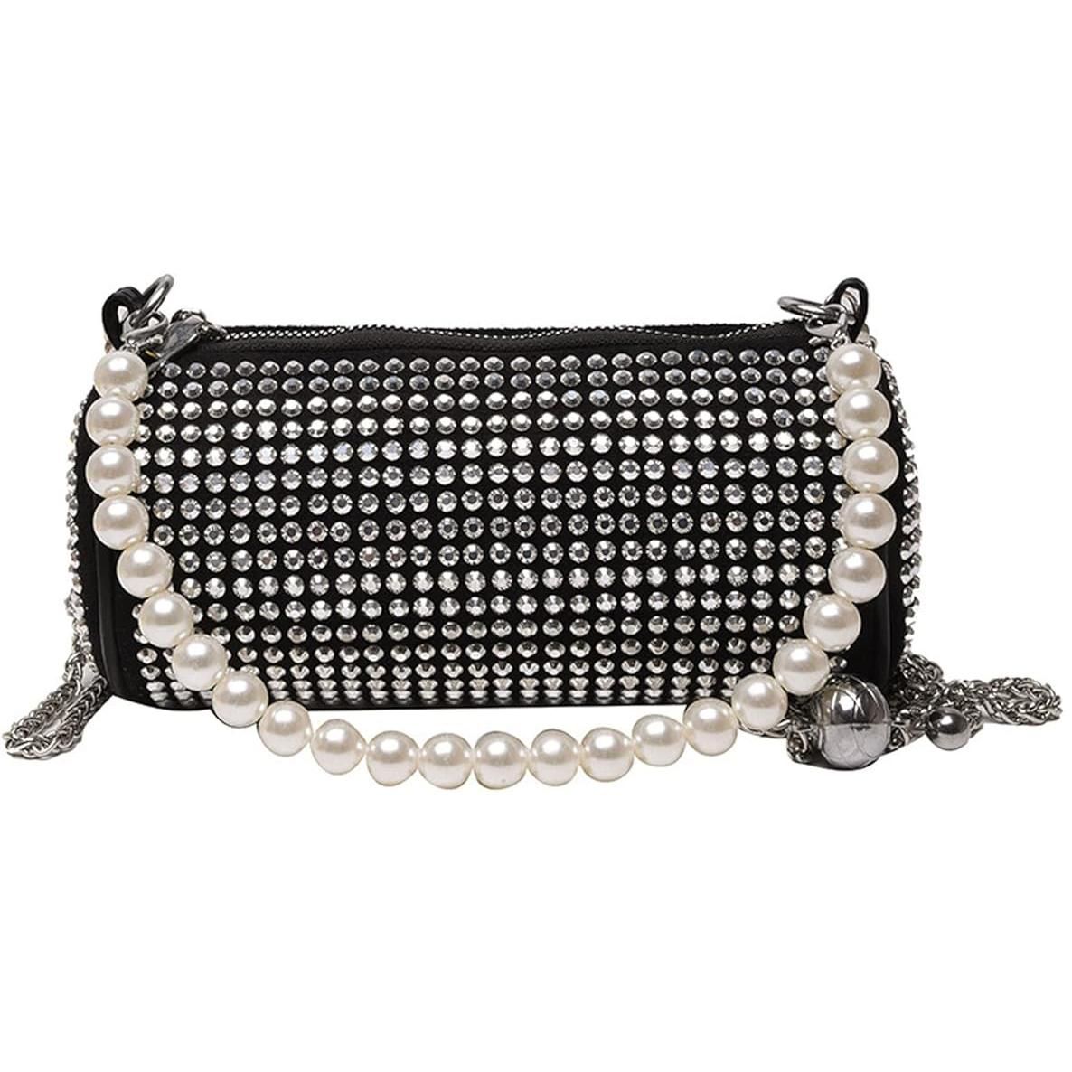 Crystal Rhinestone Clutch Purses Bling Evening Bag Women's Shoulder Handbags Crossbody Bag
