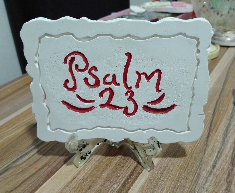 Ps. 23 Frame And Stand Home Decor