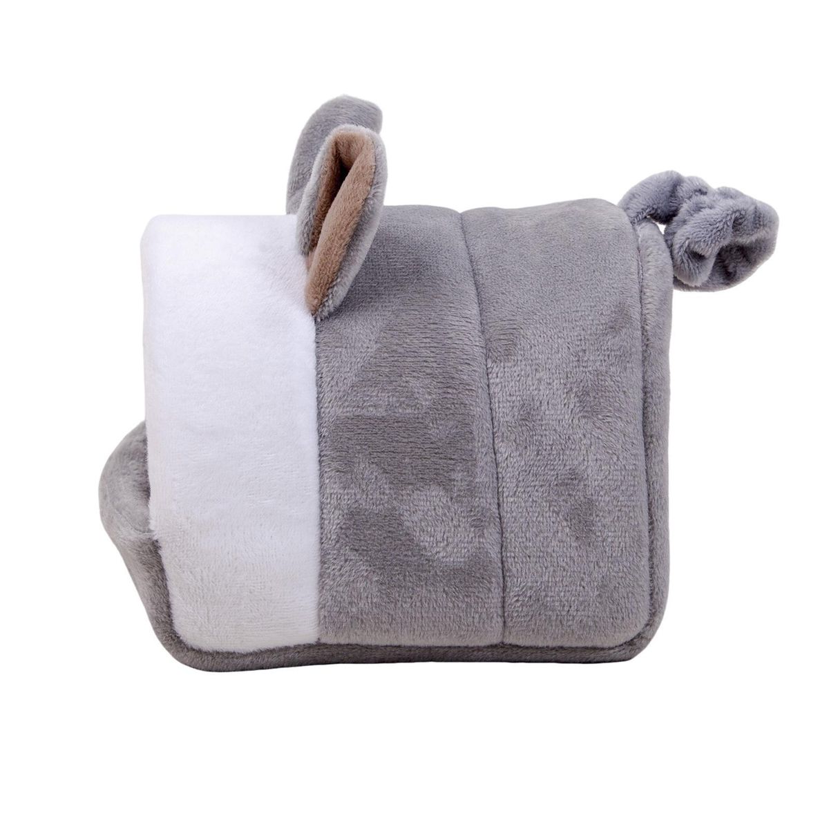 Pet Space Comfy Critter Haven Soft Safe Winter Nest for Small Pets Grey