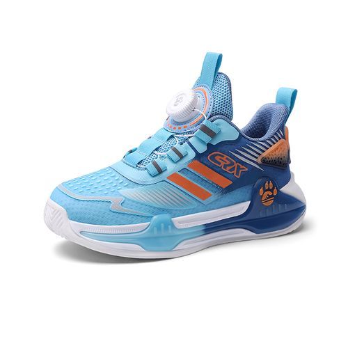Kids' Sneakers Girls Rotating Buckle Kids Shoes Girls' Sneakers Blue