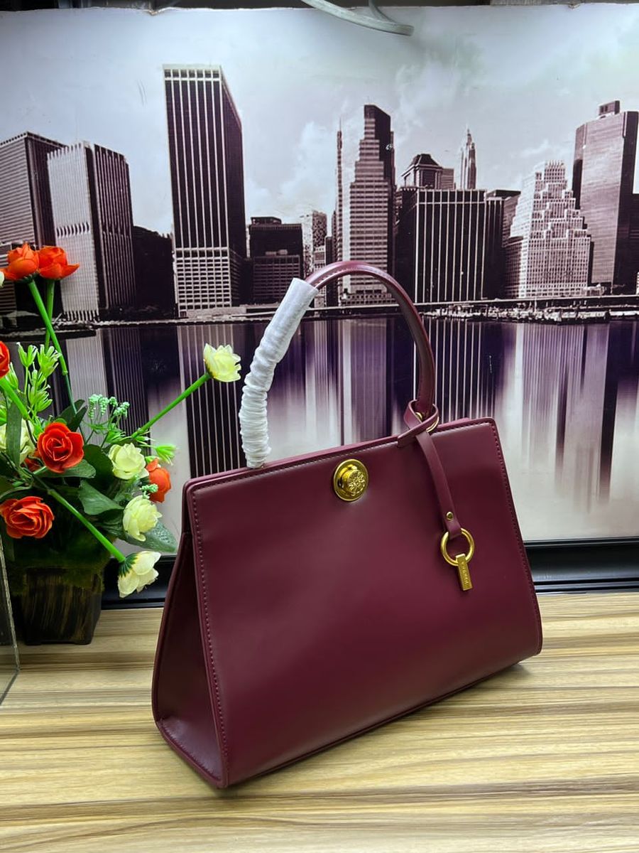 New Leather Texture Women Handbag One Shoulder Diagonal-Red