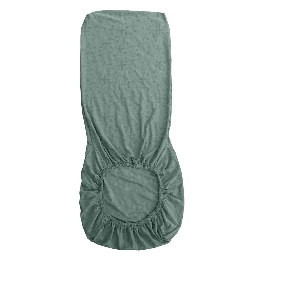 Dining Chair Slipcover, High Stretch Removable Chair Cover Washable Chair Seat Protector Cover, Jacquard Pattern, Chair Cover Slipcover for Home Party Hotel Wedding Ceremony, Green