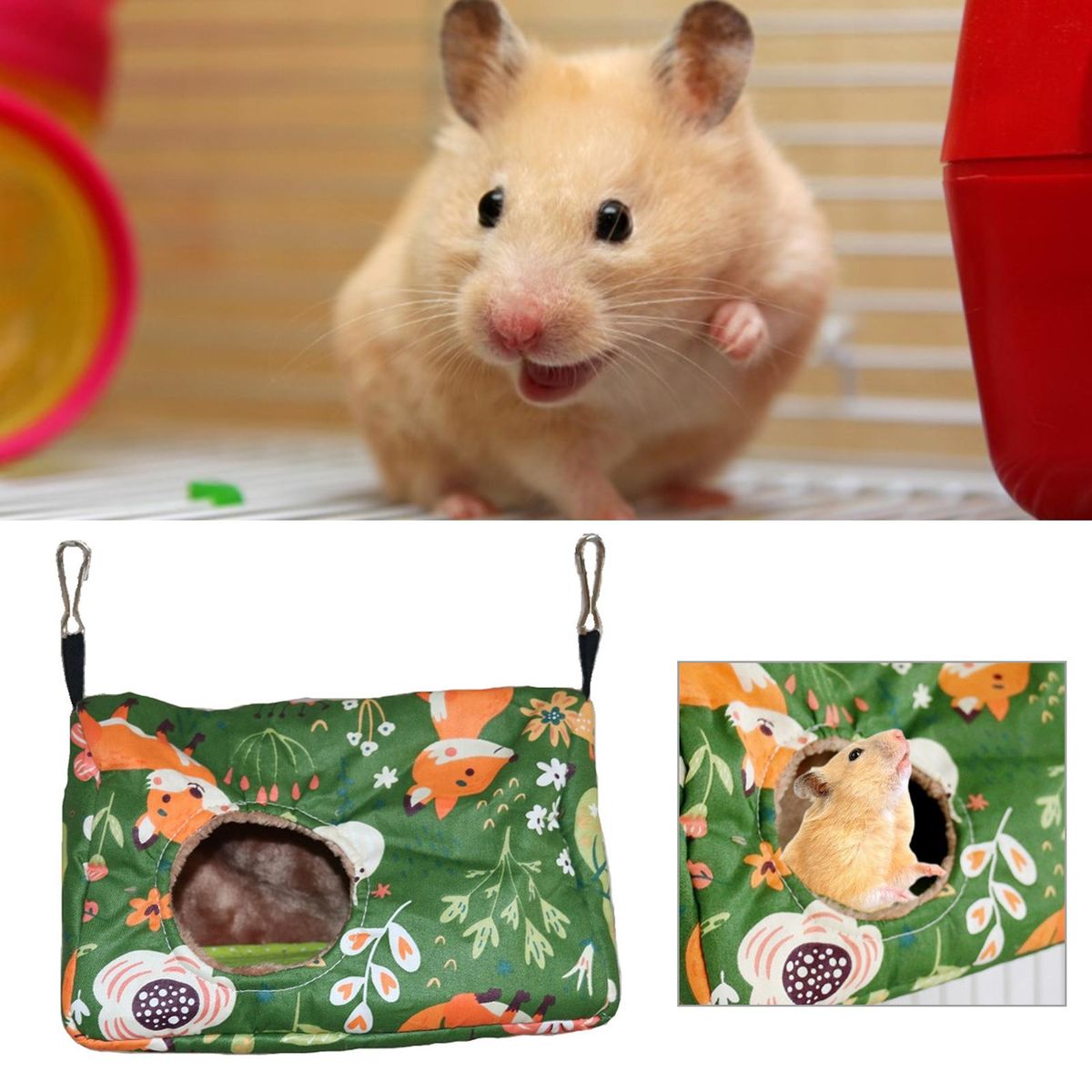 Squirrel Nest Hanging Pets Squirrel Parrot Hammock