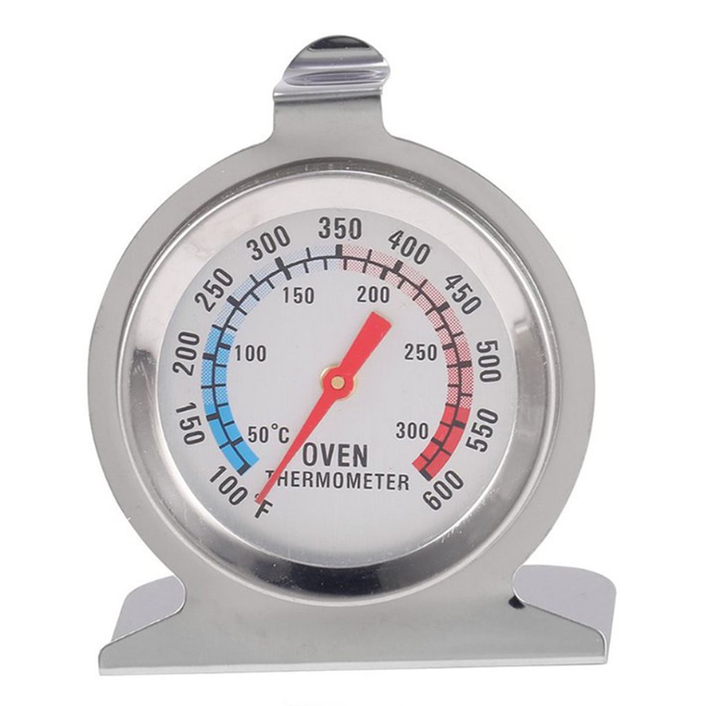 50-600℃ Kitchen Food Temperature Stainless Steel Oven Cooker Thermometer Stand Up Dial Temperature Gauge Mini Grill Thermometer