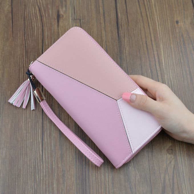 Classy Ladies Clutch Long Zipper Wallet For Women-Mini Purse