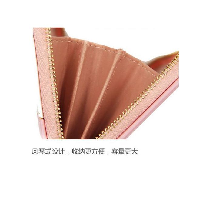 Classy Ladies Clutch Long Zipper Wallet For Women-Mini Purse