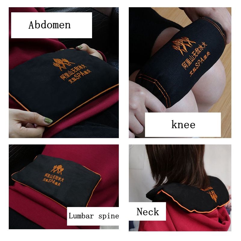 Alishan Sea Salt Bag Hot Compress Therapy SPA Packages Microwave Heating Cervical Waist Hot