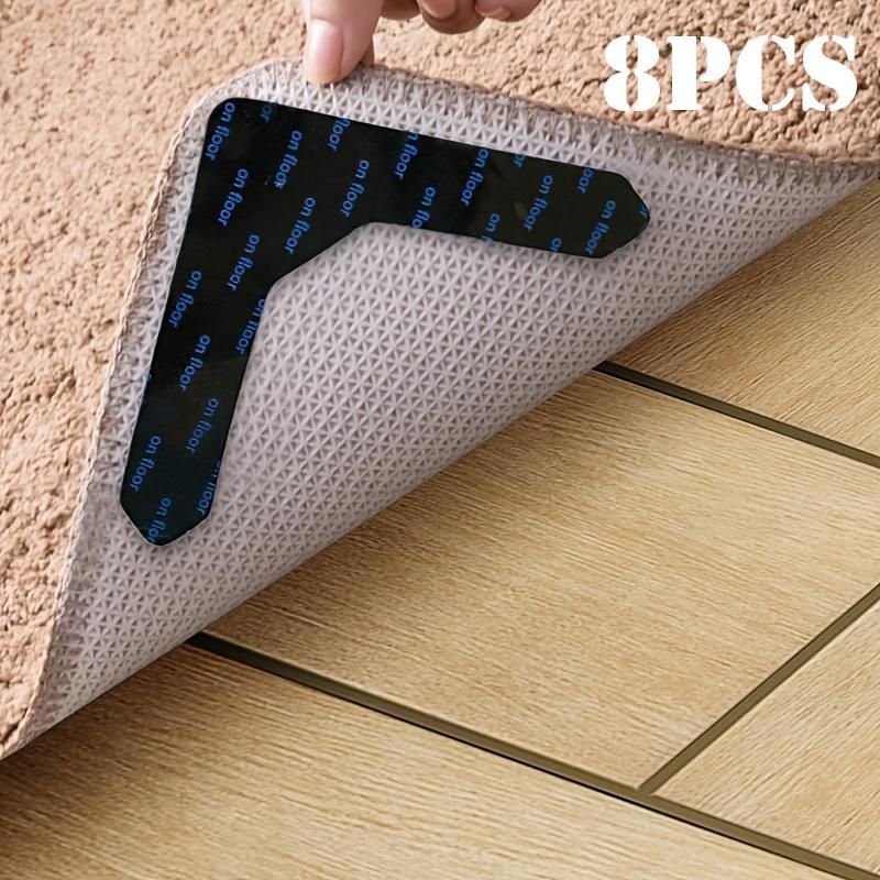 Carpet Non Slip Rug Tape Reusable Rug Pad Gripper Sided Adhesive Rug Sticker