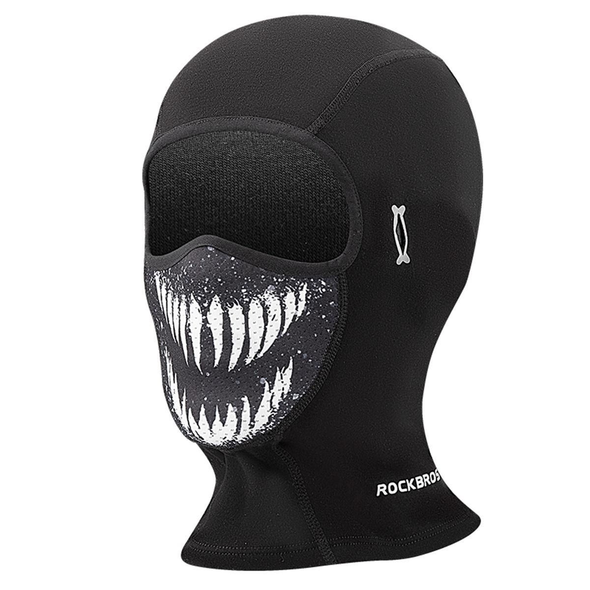 ROCKBROS Winter Face Scarf Balaclava Bicycle Hiking Scarf Warm Fleece Thermal Ski Snowboard Face Mask Windproof Headband Mask