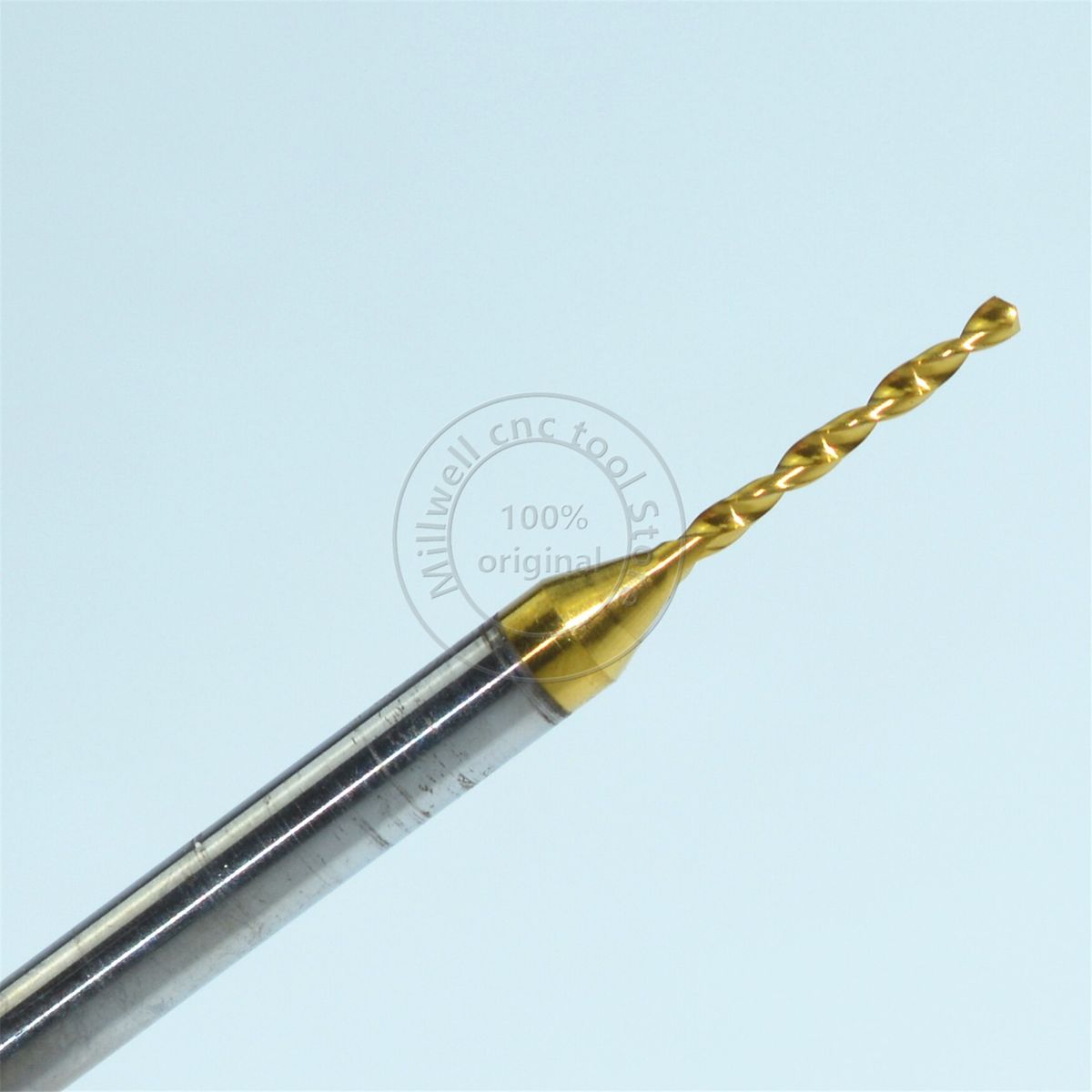 10 PCS-3.175mm,0.2mm-1.1mm,CNC Machine Tool,TiN Coated Pcb Drill,10 Models Tungsten Steel PCB,Glass, Fiber, Resin Drill