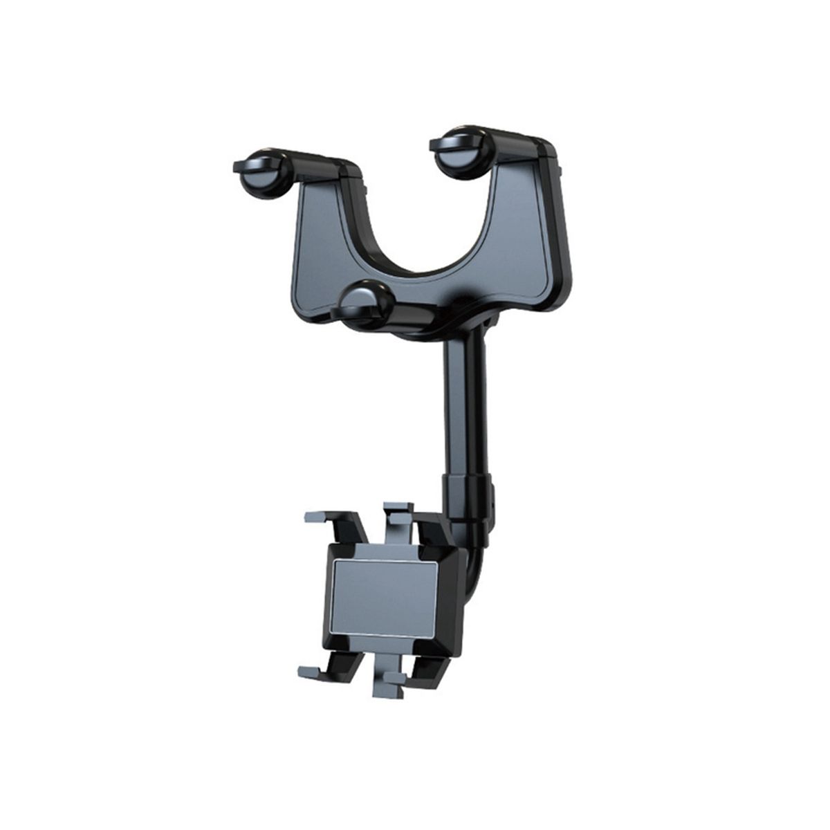 360° Rotatable Retractable Car Phone Holder Multifunctional Rotating Bracket Car Rearview Mirror Phone Holder