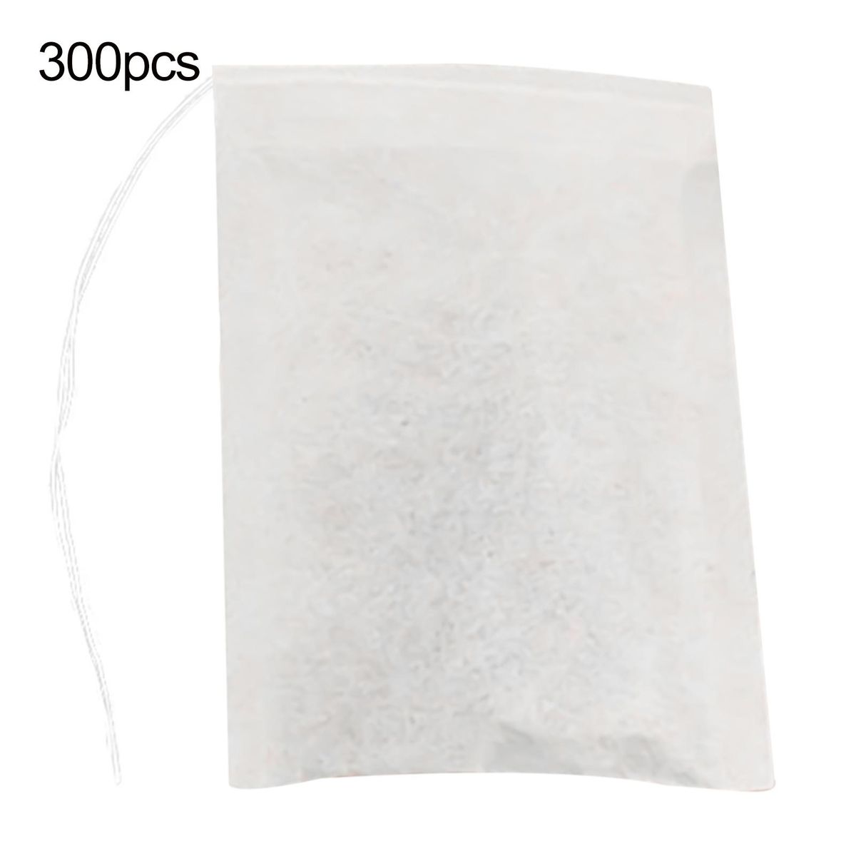 Drawstring Tea Bags Tea Time Essentials 300 Heat-resistant for Loose White