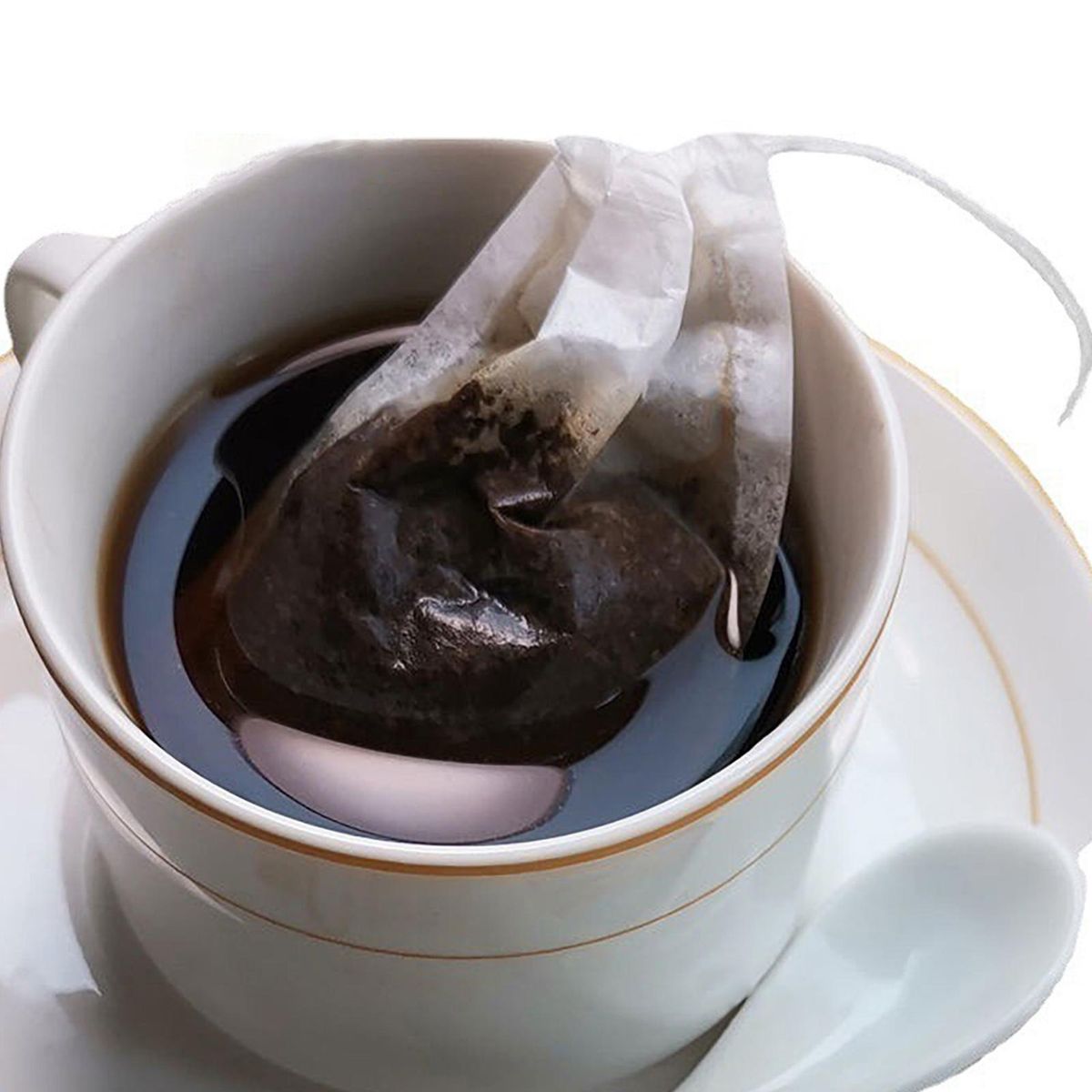 Drawstring Tea Bags Tea Time Essentials 300 Heat-resistant for Loose White