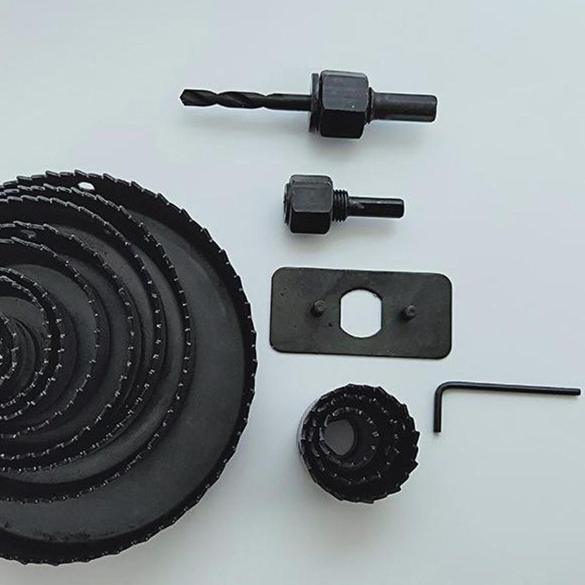 16pcs Holesaw  KIT Wood Drywall Steel 19-127mm Circle Drill  Set