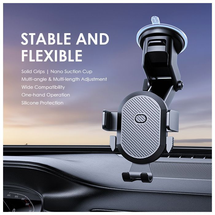 Hydra3 Stable And Flexible Solid Grips Nano Car Mount