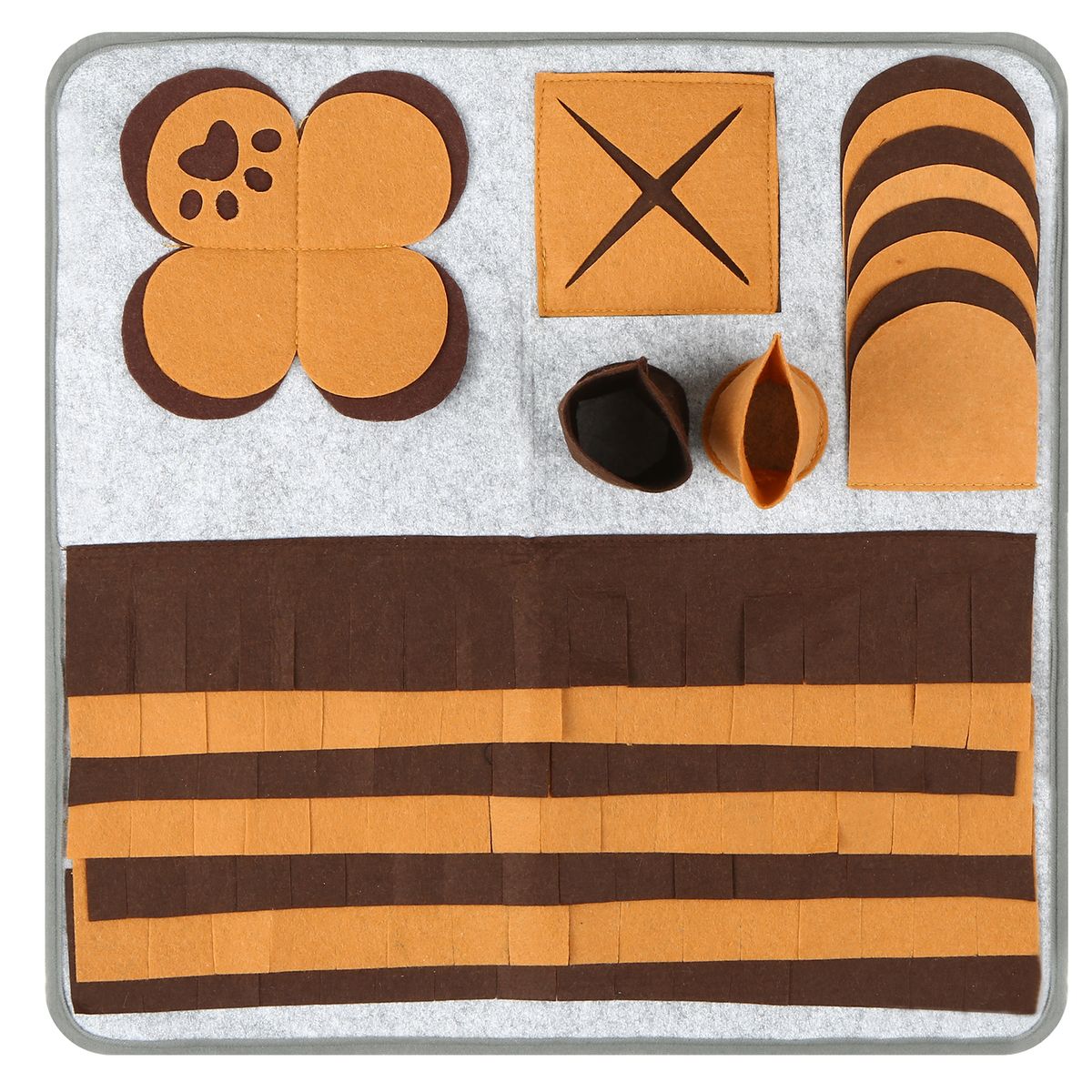 Pet Snuffle Mat Dog Snuffle Feeding Mat Interactive Pet Toys