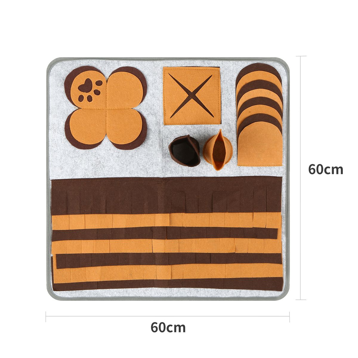Pet Snuffle Mat Dog Snuffle Feeding Mat Interactive Pet Toys
