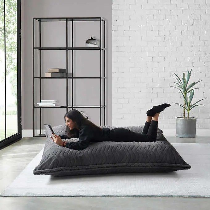 Crash Foam Pillow Lounger - 74” L X 53” W