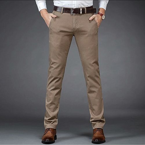 4in1 Chinos. For Men* Black, Blue, Milk, Carton Color