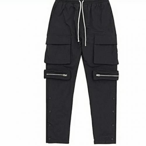 Black Zippers Cargo Jogger