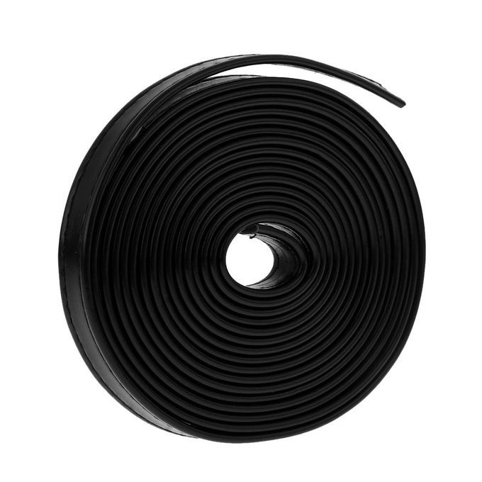 3m Long Craft PU Strips Strap Belt 12mm Wide For Garment Black