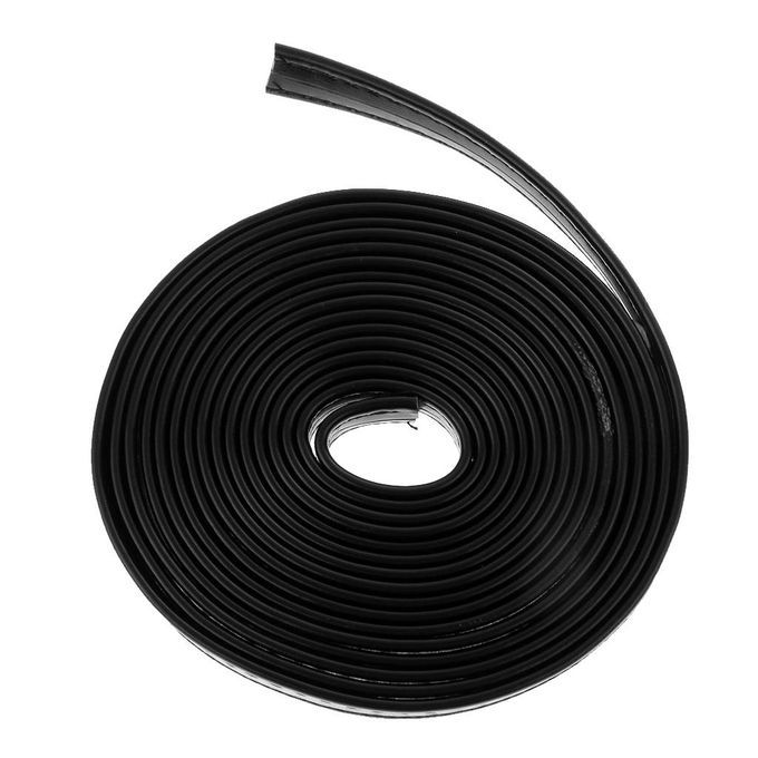 3m Long Craft PU Strips Strap Belt 12mm Wide For Garment Black