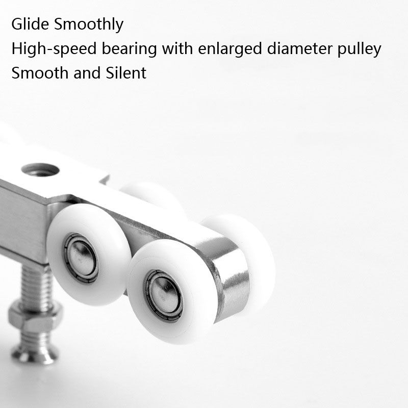 Sliding Door Hanging Wheel, Specification:4 Wheels