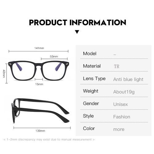 Anti Blue Ray Light Blocking Glasses For Computers / Phones