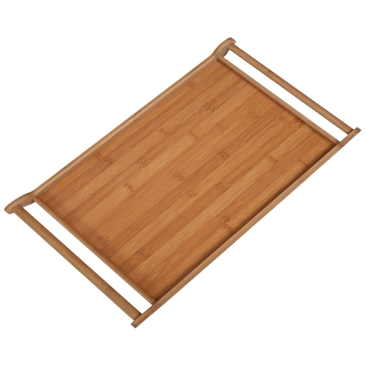 Tea Tray Serving Tray With Handles Bamboo Serving Tray