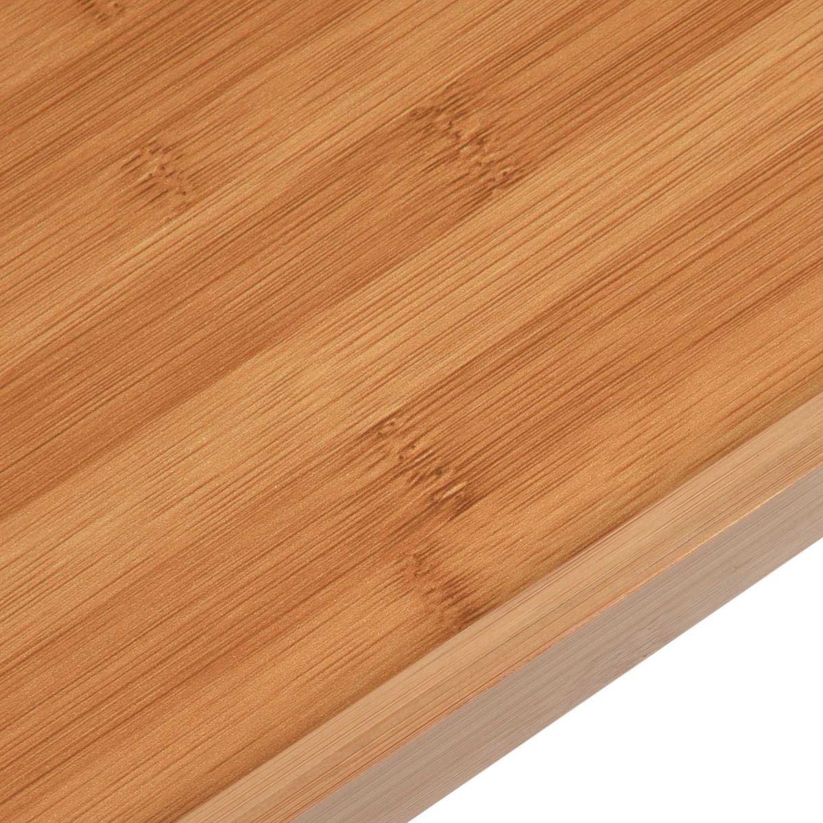 Tea Tray Serving Tray With Handles Bamboo Serving Tray