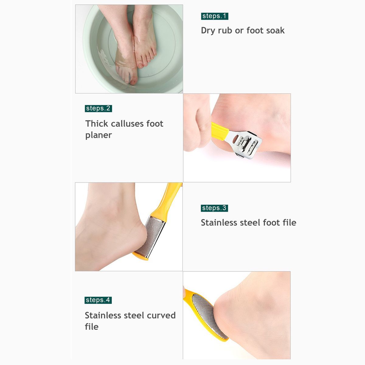 Electric Rechargeable Foot Grinder Digital Display Callus