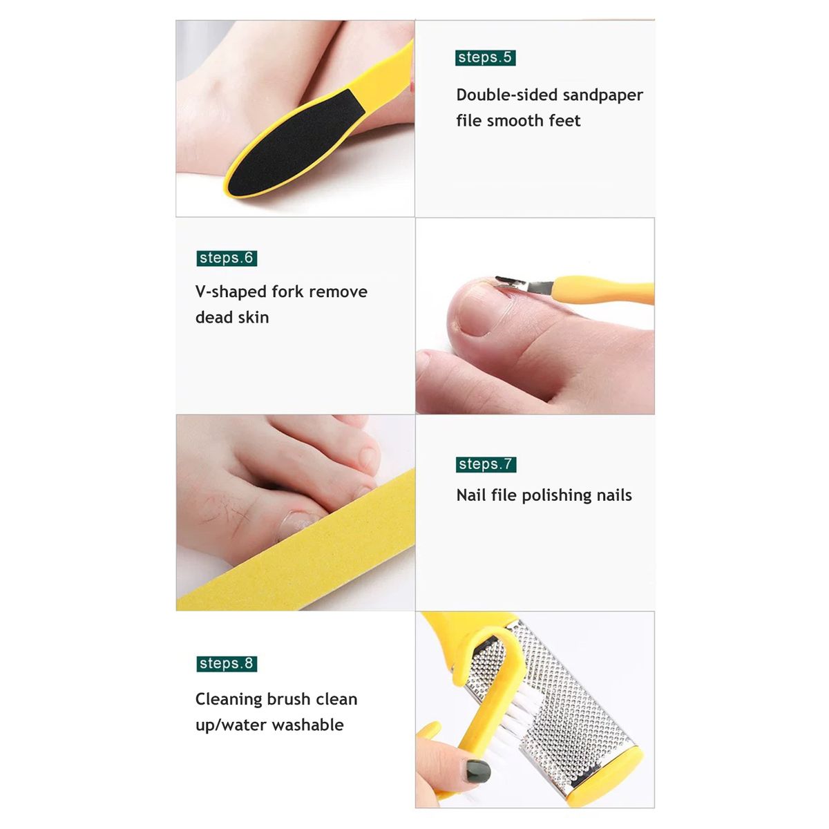 Electric Rechargeable Foot Grinder Digital Display Callus