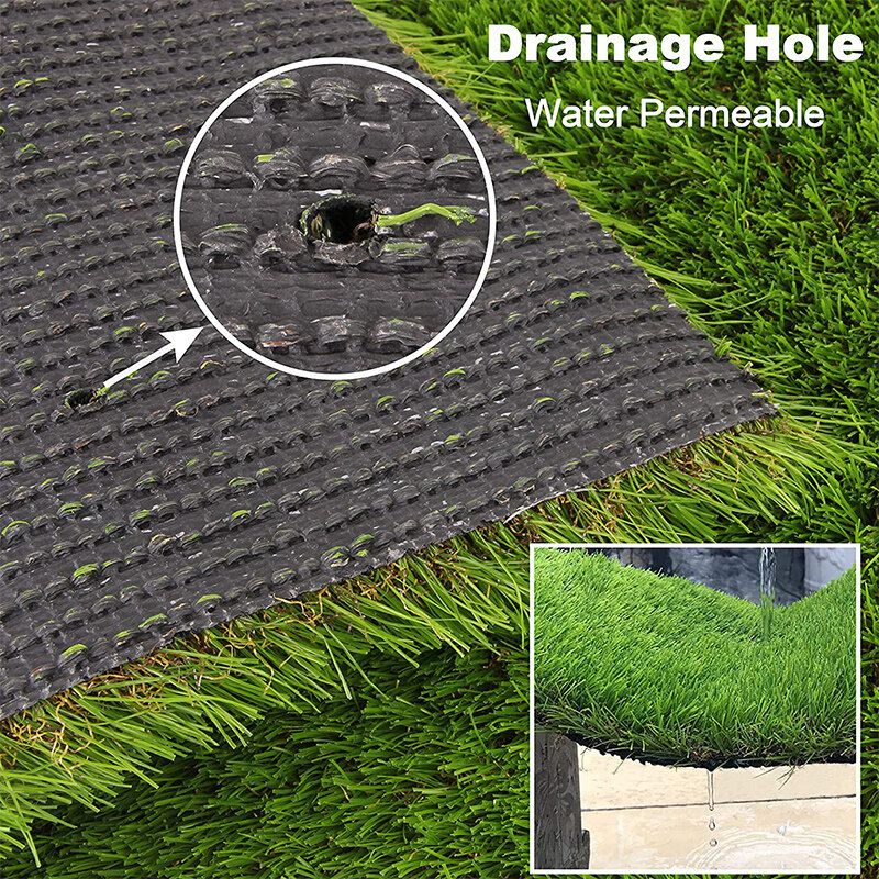 Green Grass Lawn Carpet Garden Landscape Decoration Outdoor Courtyard Grass Type 2
