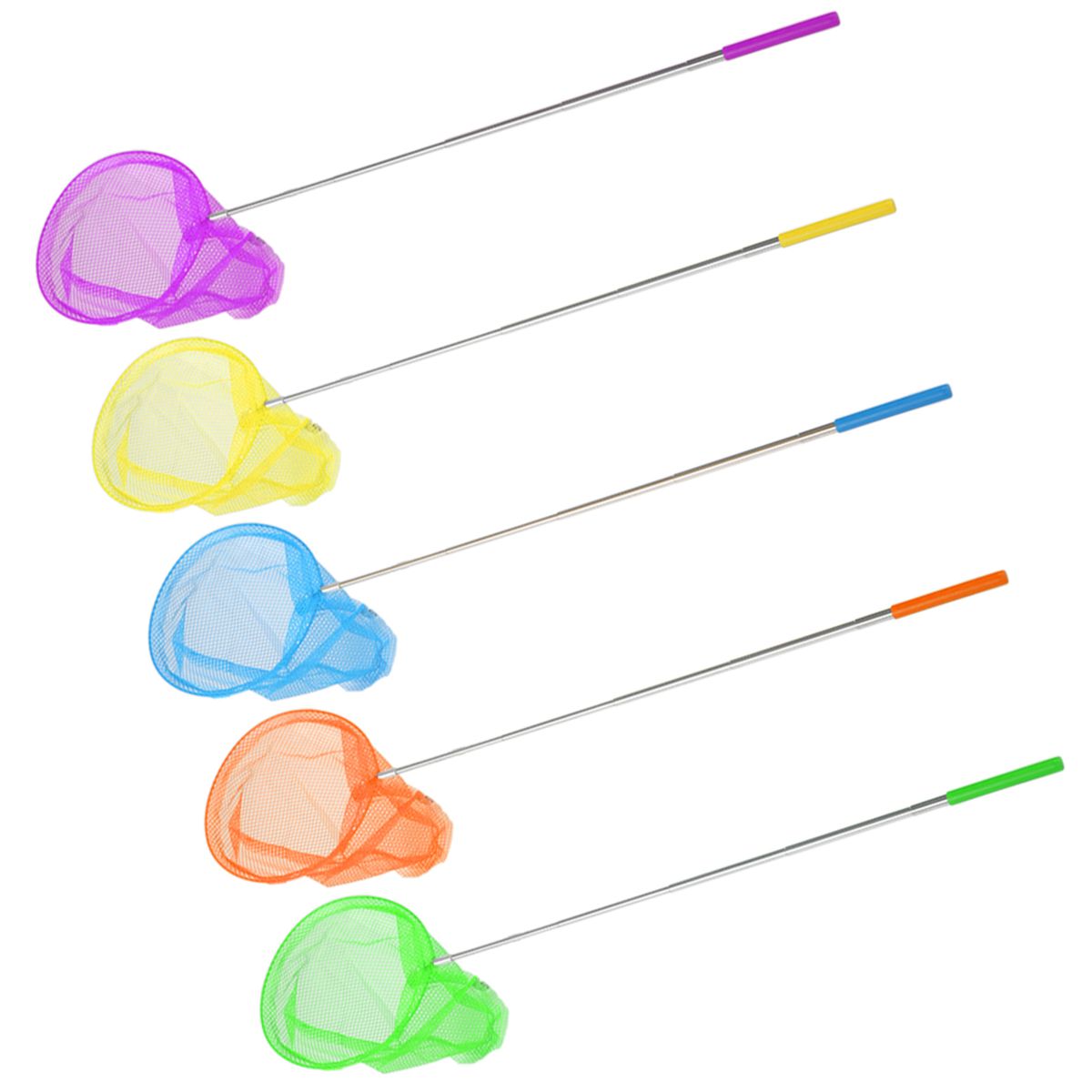 5 Pack Telescopic Butterfly Net Kids Fishing Landing Nets