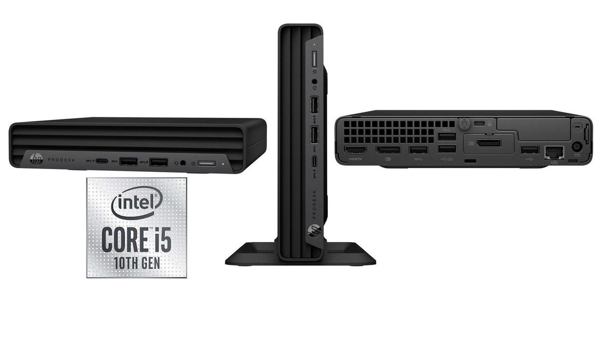 ProDesk 400 G6 SFF (Small Form Factor) 10Th Gen Intel Core I5 8gb Ram 512gb SSD Win 10 Pro