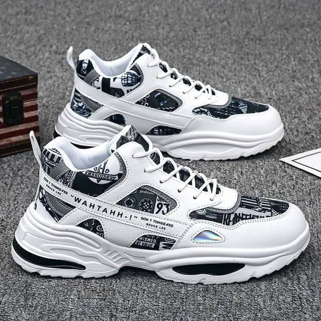 Amazing Men High-Top Quality Running Sneakers With Strong Sole
