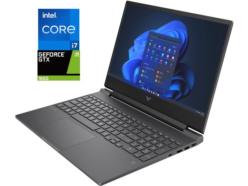 VICTUS GAMING 15 12TH GEN INTEL CORE I7 16GB RAM 1TB SSD GTX 1650 (4GB) WINS 11